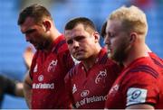 20 April 2019; CJ Stander of Munster with team-mates following the Heineken Champions Cup Semi-Final match between Saracens and Munster at the Ricoh Arena in Coventry, England. Photo by David Fitzgerald/Sportsfile