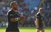 20 April 2019; Billy Vunipola of Saracens applauds supporters after the Heineken Champions Cup Semi-Final match between Saracens and Munster at the Ricoh Arena in Coventry, England. Photo by Brendan Moran/Sportsfile