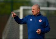 20 April 2019; Shelbourne manager Dave Bell ahead of the Só Hotels Women's National League match between Peamount United and Shelbourne at Greenogue in Rathcoole, Dublin. Photo by Sam Barnes/Sportsfile