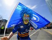 21 April 2019; Leinster supporter, Eoin O'Driscoll from Goatstown, Dublin prior to the Heineken Champions Cup Semi-Final match between Leinster and Toulouse at the Aviva Stadium in Dublin. Photo by Ramsey Cardy/Sportsfile