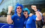 21 April 2019; Leinster supporters Ailbhe, left, and Ruth McGowran from Dublin ahead of the Heineken Champions Cup Semi-Final match between Leinster and Toulouse at the Aviva Stadium in Dublin. Photo by David Fitzgerald/Sportsfile