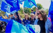 21 April 2019; Leinster supporters ahead of the Heineken Champions Cup Semi-Final match between Leinster and Toulouse at the Aviva Stadium in Dublin. Photo by David Fitzgerald/Sportsfile