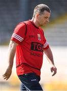 21 April 2019; Cork manager Ephie Fitzgerald at half-time during the Lidl NFL Division 1 semi-final match between Cork and Dublin at the Nowlan Park in Kilkenny. Photo by Piaras Ó Mídheach/Sportsfile