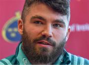 22 April 2019; Sammy Arnold during a Munster Rugby Press Conference at University of Limerick in Limerick. Photo by Piaras Ó Mídheach/Sportsfile