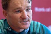 22 April 2019; Chris Cloete during a Munster Rugby Press Conference at University of Limerick in Limerick. Photo by Piaras Ó Mídheach/Sportsfile