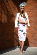 22 April 2019; Irish singer Una Healy prior to racing at Fairyhouse Easter Festival - Irish Grand National day at Fairyhouse Racecourse in Ratoath, Meath. Photo by David Fitzgerald/Sportsfile