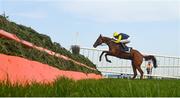 22 April 2019; The Storyteller, with Davy Russell up, jumps the last during the Devenish Steeplechase during the Fairyhouse Easter Festival - Irish Grand National day at Fairyhouse Racecourse in Ratoath, Meath. Photo by David Fitzgerald/Sportsfile