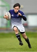 17 April 2019; Jack Foley of Metropolitan during the U18 Bank of Ireland Leinster Rugby Shane Horgan Cup - Final Round match between South East and Metropolitan at IT Carlow in Moanacurragh, Carlow. Photo by Harry Murphy/Sportsfile