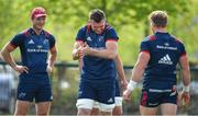 23 April 2019; Peter O'Mahony, centre, during the Munster Rugby squad training at the University of Limerick in Limerick. Photo by Brendan Moran/Sportsfile