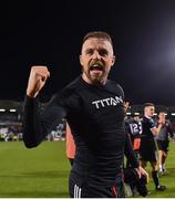 23 April 2019; Keith Ward of Bohemians celebrates following his side's victory during the SSE Airtricity League Premier Division match between Shamrock Rovers at Bohemians at Tallaght Stadium in Dublin. Photo by Seb Daly/Sportsfile