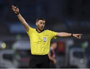 23 April 2019; Referee Paul McLaughlin during the SSE Airtricity League Premier Division match between Shamrock Rovers at Bohemians at Tallaght Stadium in Dublin. Photo by Seb Daly/Sportsfile