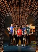 24 April 2019; In attendance, from left, Dónal Sheahan of Longford, Tommy Collins of Wicklow Gold, Zac Lennon of Louth, Cormac Smith of Cavan and Ciaran Mulvey of Kildare Cadets at the launch of the Bank of Ireland Celtic Challenge 2019 at the EPIC Museum, CHQ Building in Dublin. Photo by David Fitzgerald/Sportsfile