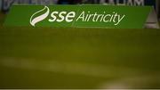23 April 2019; SSE Airtricity branding during the SSE Airtricity League Premier Division match between Shamrock Rovers at Bohemians at Tallaght Stadium in Dublin. Photo by Eóin Noonan/Sportsfile