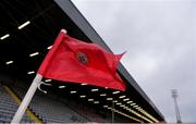 26 April 2019; A general view of a corner flag at Dalymount Park ahead of the SSE Airtricity League Premier Division match between Bohemians and Waterford at Dalymount Park in Dublin. Photo by Sam Barnes/Sportsfile