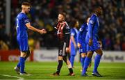 26 April 2019; Keith Ward of Bohemians and Rory Feely of Waterford shake hands following  the SSE Airtricity League Premier Division match between Bohemians and Waterford at Dalymount Park in Dublin. Photo by Sam Barnes/Sportsfile