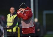 26 April 2019; Cork City manager John Caulfield in the final minutes of the SSE Airtricity League Premier Division match between Derry City and Cork City at the Ryan McBride Brandywell Stadium in Derry. Photo by Oliver McVeigh/Sportsfile