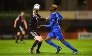 26 April 2019; Ismahil Akinade of Waterford in action against Conor Levingston of Bohemians during the SSE Airtricity League Premier Division match between Bohemians and Waterford at Dalymount Park in Dublin. Photo by Sam Barnes/Sportsfile