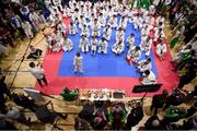 27 April 2019; A general view of competitors during the I-Karate 3rd World Cup at DCU in Dublin. Photo by David Fitzgerald/Sportsfile
