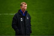 27 April 2019; Leinster head coach Leo Cullen ahead of the Guinness PRO14 Round 21 match between Ulster and Leinster at the Kingspan Stadium in Belfast. Photo by Ramsey Cardy/Sportsfile