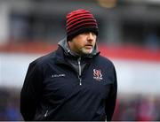 27 April 2019; Ulster head coach Dan McFarland prior to the Guinness PRO14 Round 21 match between Ulster and Leinster at the Kingspan Stadium in Belfast. Photo by Ramsey Cardy/Sportsfile