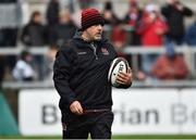 27 April 2019; Ulster head coach Dan McFarland prior to the Guinness PRO14 Round 21 match between Ulster and Leinster at the Kingspan Stadium in Belfast. Photo by Oliver McVeigh/Sportsfile
