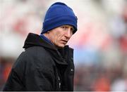 27 April 2019; Leinster Head coach Leo Cullen prior to the Guinness PRO14 Round 21 match between Ulster and Leinster at the Kingspan Stadium in Belfast. Photo by Oliver McVeigh/Sportsfile