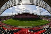 27 April 2019; A general view of Thomond Park prior to the Guinness PRO14 Round 21 match between Munster and Connacht at Thomond Park in Limerick. Photo by Brendan Moran/Sportsfile