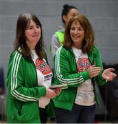 27 April 2019; Anne Caulfield of Ripples Karate during the I-Karate 3rd World Cup at DCU in Dublin. Photo by David Fitzgerald/Sportsfile