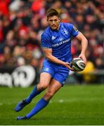 27 April 2019; Ross Byrne of Leinster during the Guinness PRO14 Round 21 match between Ulster and Leinster at the Kingspan Stadium in Belfast. Photo by Ramsey Cardy/Sportsfile