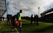 27 April 2019; Rory Scannell of Munster prior to the Guinness PRO14 Round 21 match between Munster and Connacht at Thomond Park in Limerick. Photo by Diarmuid Greene/Sportsfile