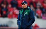 27 April 2019; Connacht head coach Andy Friend prior to the Guinness PRO14 Round 21 match between Munster and Connacht at Thomond Park in Limerick. Photo by Brendan Moran/Sportsfile