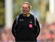 27 April 2019; Assistant referee Joy Neville during the Guinness PRO14 Round 21 match between Ulster and Leinster at the Kingspan Stadium in Belfast. Photo by Oliver McVeigh/Sportsfile