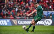 27 April 2019; Conor Dean of Connacht kicks a conversion during the Guinness PRO14 Round 21 match between Munster and Connacht at Thomond Park in Limerick. Photo by Diarmuid Greene/Sportsfile