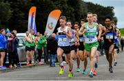 28 April 2019; Runners competing in senior men's event during the AAI National Road Relays in Raheny, Dublin. Photo by Piaras Ó Mídheach/Sportsfile