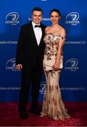 28 April 2019; On arrival at the Leinster Rugby Awards Ball are Killian Mullen and Alix Carman. The Leinster Rugby Awards Ball, taking place at the InterContinental Dublin were a celebration of the 2018/19 Leinster Rugby season to date. Photo by Ramsey Cardy/Sportsfile