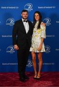 28 April 2019; On arrival at the Leinster Rugby Awards Ball are Robbie Henshaw and Sophie Marren. The Leinster Rugby Awards Ball, taking place at the InterContinental Dublin were a celebration of the 2018/19 Leinster Rugby season to date. Photo by Ramsey Cardy/Sportsfile