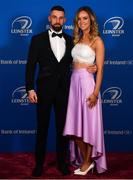 28 April 2019; On arrival at the Leinster Rugby Awards Ball are Cillian Reardon and Claire Condon. The Leinster Rugby Awards Ball, taking place at the InterContinental Dublin were a celebration of the 2018/19 Leinster Rugby season to date. Photo by Ramsey Cardy/Sportsfile