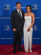 28 April 2019; On arrival at the Leinster Rugby Awards Ball are Luke McGrath and Rebecca Tarrant. The Leinster Rugby Awards Ball, taking place at the InterContinental Dublin were a celebration of the 2018/19 Leinster Rugby season to date. Photo by Ramsey Cardy/Sportsfile