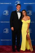 28 April 2019; On arrival at the Leinster Rugby Awards Ball are Will Connors and Sarah Clarke. The Leinster Rugby Awards Ball, taking place at the InterContinental Dublin were a celebration of the 2018/19 Leinster Rugby season to date. Photo by Ramsey Cardy/Sportsfile
