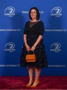 28 April 2019; On arrival at the Leinster Rugby Awards Ball is Aisling O'Connor. The Leinster Rugby Awards Ball, taking place at the InterContinental Dublin were a celebration of the 2018/19 Leinster Rugby season to date. Photo by Ramsey Cardy/Sportsfile