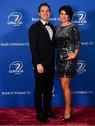 28 April 2019; On arrival at the Leinster Rugby Awards Ball are Daniel and Sandra Davey. The Leinster Rugby Awards Ball, taking place at the InterContinental Dublin were a celebration of the 2018/19 Leinster Rugby season to date. Photo by Ramsey Cardy/Sportsfile