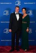 28 April 2019; On arrival at the Leinster Rugby Awards Ball are Gavin Owens and Fiona Killilea. The Leinster Rugby Awards Ball, taking place at the InterContinental Dublin were a celebration of the 2018/19 Leinster Rugby season to date. Photo by Ramsey Cardy/Sportsfile
