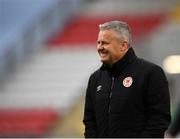 29 April 2019; St Patrick's Athletic manager Harry Kenny prior to the SSE Airtricity League Premier Division match between Shamrock Rovers and St Patrick's Athletic at Tallaght Stadium in Dublin. Photo by Seb Daly/Sportsfile