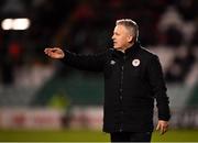 29 April 2019; St Patrick's Athletic manager Harry Kenny during the SSE Airtricity League Premier Division match between Shamrock Rovers and St Patrick's Athletic at Tallaght Stadium in Dublin. Photo by Seb Daly/Sportsfile