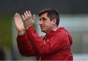 26 April 2019; Derry City mManager Declan Devine during the SSE Airtricity League Premier Division match between Derry City and Cork City at the Ryan McBride Brandywell Stadium in Derry. Photo by Oliver McVeigh/Sportsfile