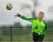 30 April 2019; Harry Halwax during a Republic of Ireland U17's training session at the FAI National Training Centre in Abbotstown, Dublin. Photo by Seb Daly/Sportsfile