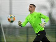 30 April 2019; Jimmy Corcoran during a Republic of Ireland U17's training session at the FAI National Training Centre in Abbotstown, Dublin. Photo by Seb Daly/Sportsfile