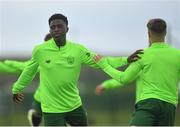 30 April 2019; Timi Sobowale during a Republic of Ireland U17's training session at the FAI National Training Centre in Abbotstown, Dublin. Photo by Seb Daly/Sportsfile