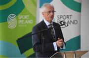 30 April 2019; Sport Ireland Institute today published its annual review for 2018. The review outlines the extent of work carried out by the Sport Ireland Institute in support of Ireland’s high performance sports in a very significant breakthrough year for Irish High Performance sport on the World and European stage. In attendance at the launch is John Treacy, CEO Sport Ireland, at the Sport Ireland Institute in Dublin. Photo by David Fitzgerald/Sportsfile