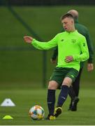 30 April 2019; Ronan McKinley during a Republic of Ireland U17's training session at the FAI National Training Centre in Abbotstown, Dublin. Photo by Seb Daly/Sportsfile